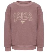 Hummel Bluse - Fleece - HmlCosso - Twilight Mauve m. Guld