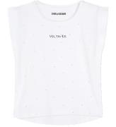 Zadig & Voltaire T-shirt - Hvid m. Similisten