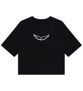 Zadig & Voltaire T-shirt - Sort m. Hvid