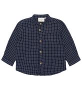 The New Skjorte - TnsLoke - Navy Blazer Check