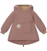 Mini A Ture Vinterjakke - Babywen Fleece - Light Plum