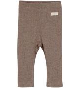 Fixoni Leggins - Rib - Deep Taupe