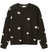 Name It Bluse - Strik - NmfOdessa Ls Knit - Black