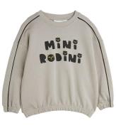 Mini Rodini Sweatshirt - Cats - Grey