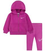 Nike SÃ¦t - Cardigan/Leggings - Hot Fuchsia