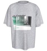 Calvin Klein T-shirt - City Scene Rlxd - Grey Heather