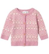 Name It Cardigan - Strik - NbfSolly - Mauve Orchid