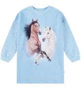 Molo Sweatkjole - Cyrella - Bleu Horses