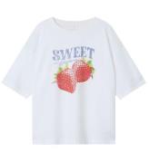 Name It T-shirt - NkfTafina - Bright White/Strawberry