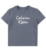 Calvin Klein T-shirt - Colour Logo - Grisaille Grey