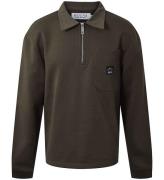 Hound Sweatshirt m. LynlÃ¥s - ArmgrÃ¸n