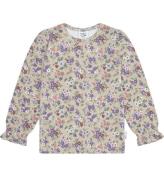Hust and Claire Bluse - Rib - Alma - Cement