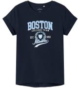 Name It T-shirt - NkfVix - Navy Blazer/Boston