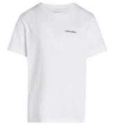 Calvin Klein T-shirt - Chest Inst. Logo - Bright White