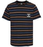 Hummel T-shirt - hmlStripe - Sort