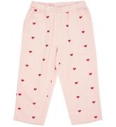 Copenhagen Colors Bukser - Twill Heart - Dusty Rose m. berry Hea