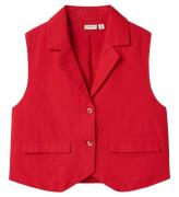 Name it Vest - NkfFalinnen - Kort - Chinese Red