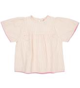 Copenhagen Colors T-shirt - Dusty Rose W. Cream Stripe W. Pink