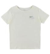 Roxy T-shirt - Day And Night Vintage - Egret m. Print