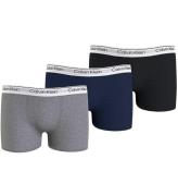 Calvin Klein Boxershorts - 3-pak - Sort/GrÃ¥meleret/Black Iris