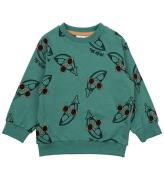 The New Siblings Sweatshirt - TnstNeo - Bottle Green m. Ã?rter