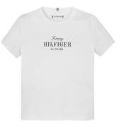 Tommy Hilfiger T-shirt - Script - Hvid
