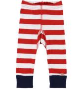 Katvig Leggings - RÃ¸d/Hvid Stribet
