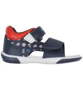 Geox Sandaler - Zapito - Navy/RÃ¸d