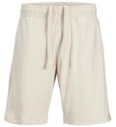 Jack & Jones Sweatshorts - JpstBill - PlissÃ© - Moonbeam