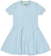 FUB Kjole - Strik - Pointelle - Light Blue