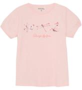 Minymo T-shirt - Rosen Quartz m. Print