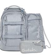 Satch SkoletaskesÃ¦t - Pack - Washed Blue