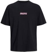 Jack & Jones T-shirt - JcoInterlude - Black m. Tekst