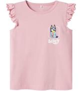 Name It T-shirt - NmfMuru - Bluey - Cameo Pink