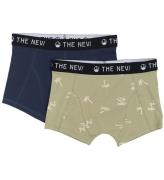 The New Boxershorts - 2-pak - Mood indigo m. Print