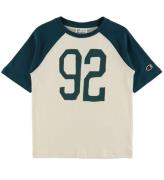 Champion T-shirt - GrÃ¸n/Hvid