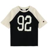 Champion T-shirt - Sort/Hvid