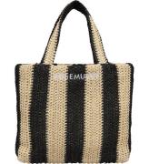 Rosemunde Taske - Hand Bag - Solid Nature/Black Stripe