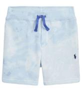 Polo Ralph Lauren Sweatshorts - Athletic - BlÃ¥ m. Batik