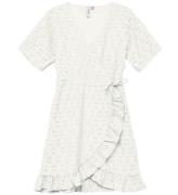 Vero Moda Girl Kjole - VmLacely - Snow White m. HulmÃ¸nster