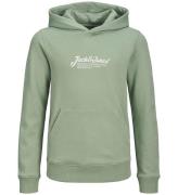 Jack & Jones Hættetrøje - JjBeau - Iceberg Green