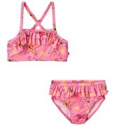 SmÃ¥folk Bikini - UV50+ - Bubblegum m. SÃ¸stjerner