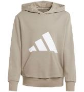 adidas Performance Hættetrøje - J BL FT HD 280 - PUTBEI/WHITE