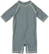 Petit Piao Badeheldragt - Blue Mirage/Off White
