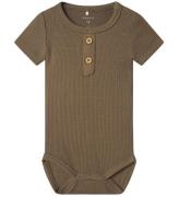 Name It Body k/æ - Rib - NbmJular - Walnut