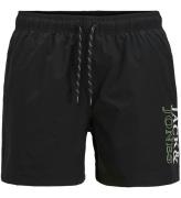 Jack & Jones Badeshorts - JpstMaui - Black